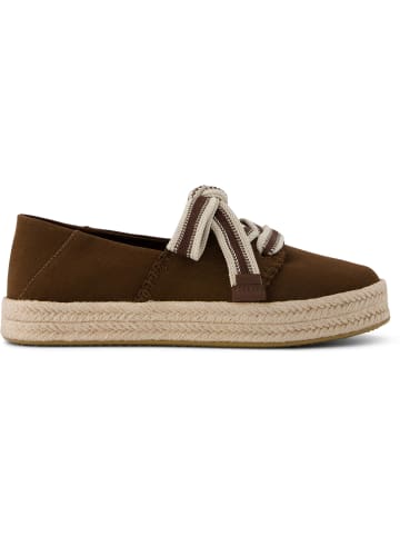 TOMS Espadrilles CAROLINA LACE UP in braun