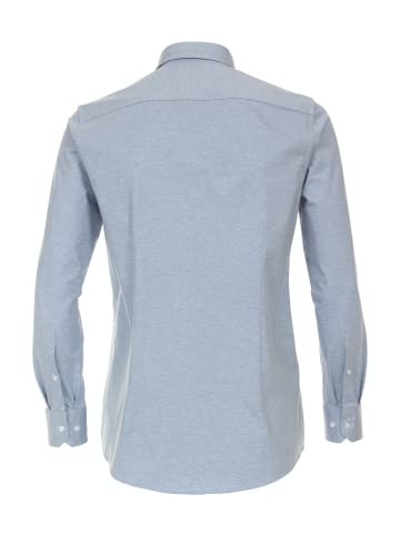 Venti Monder Fit Jerseyhemd in Blau