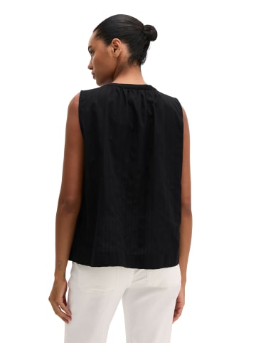 Marc O'Polo Ärmellose Bluse regular in Schwarz