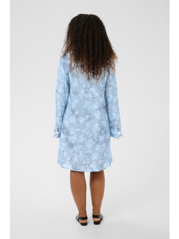 Cream Kleid CRBeatrice A-shape in Blue Flower