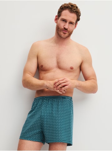Calida Boxershorts, 2er-Pack in deep petrol