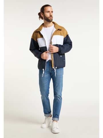 DreiMaster Maritim Herren Jacke in Dunkelsand Nachtblau