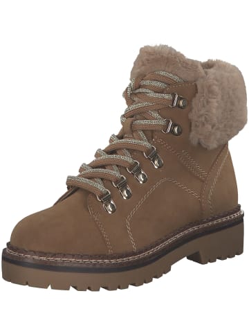 Tamaris Schnürstiefel in CAMEL