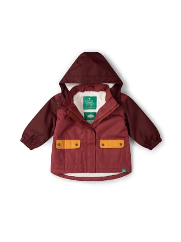 Little Green Radicals Wasserdichter Wintermantel aus recyceltem Material in Lila
