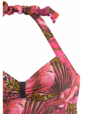 LASCANA Tankini in pink-bedruckt