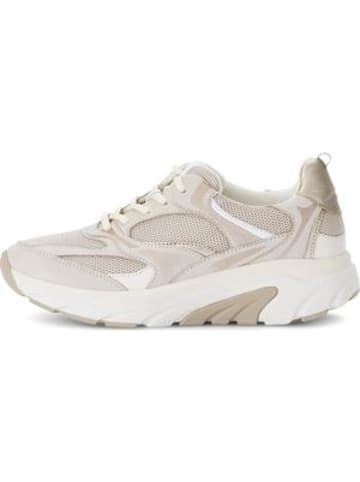 Gabor Komfort Schnürschuh in beige