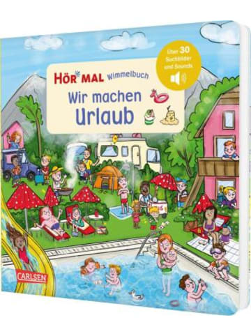 Carlsen Buch - Hör mal (Soundbuch): Wimmelbuch: Wir machen Urlaub
