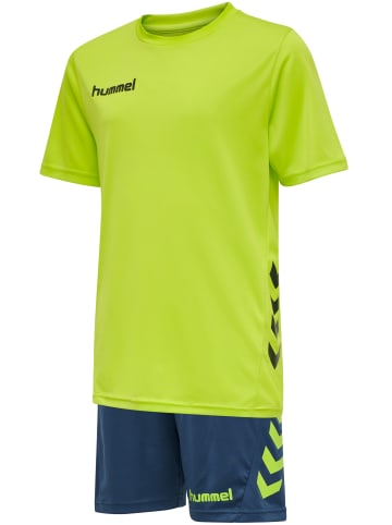 Hummel Hummel Verstellbare Taille Anzug Hmlpromo Multisport Kinder in LIME PUNCH/DARK DENIM