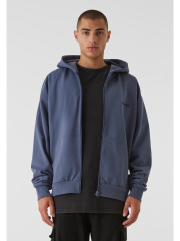 9N1M SENSE Zip-Kapuzenpullover in vintageblue