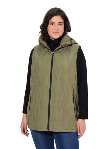 Ulla Popken Weste in moosgrün