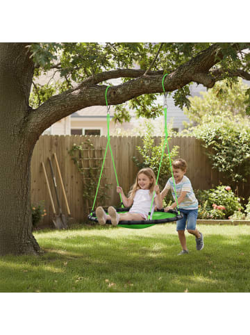 relaxdays Nestschaukel in Grün - Ø 80 cm