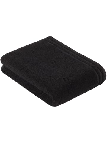 Vossen 2er Pack Duschtuch in schwarz