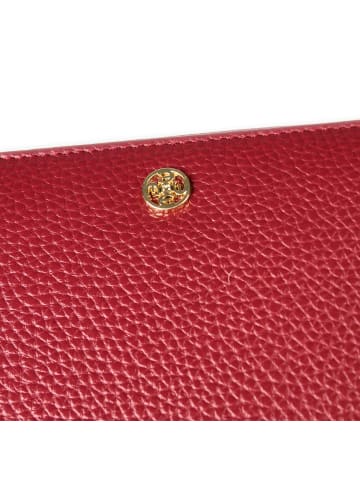 Esquire Alexandria Geldbörse RFID Schutz Leder 19 cm rot