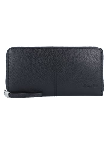 Esquire Verona Geldbörse RFID Leder 19 cm in schwarz