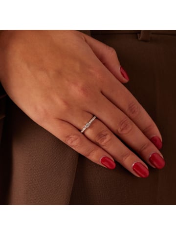 Lucardi 925 Silber Ring  Rund