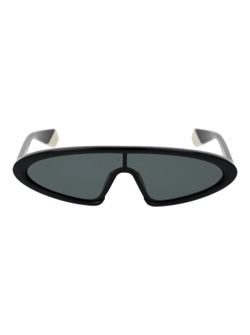 Polaroid Unisex Sonnenbrillen Monolinse Schwarz