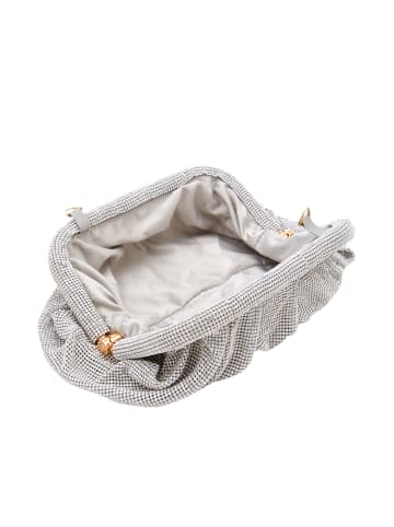 NAEMI Damen Handtasche in Silber