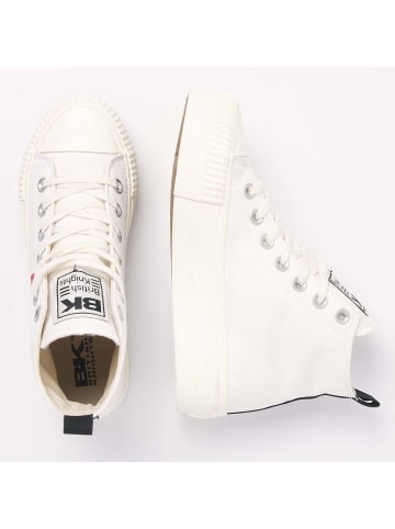 British Knights Sneaker Kaya mid in cremeweiss/rotes herz/cremeweiss