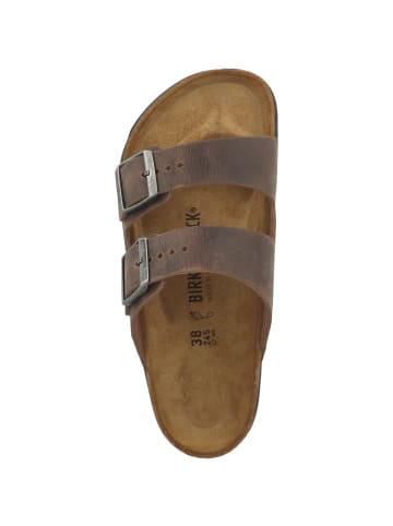 Birkenstock Sandale Arizona CT geöltes Nubukleder normal in braun