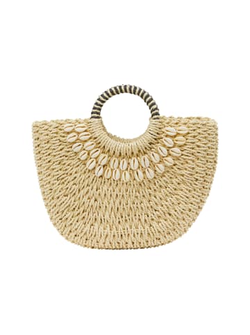 IZIA Women Handbag in Beige