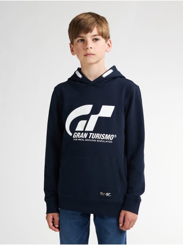 Petrol Industries Lässiger Kapuzenpullover Gran Turismo Torque in Blau