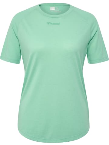 Hummel Hummel T-Shirt Hmlmt Yoga Damen Atmungsaktiv Leichte Design in OCEAN WAVE