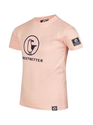 SCHIETWETTER T-Shirt "Lou", 100% Baumwolle, in pink/navy