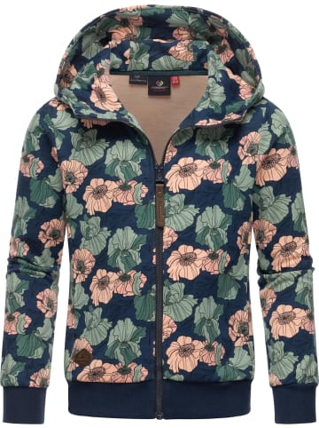 ragwear Kapuzensweatjacke Agneska Freesia in Navy