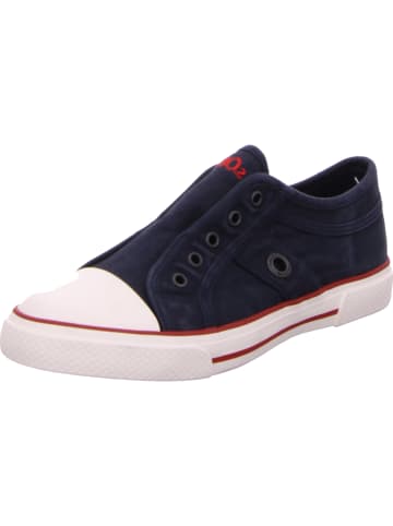 s.Oliver Stoffslipper in blau