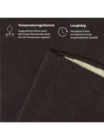 von Jungfeld Socken SIGNATURE CLASSIC in Dark Brown