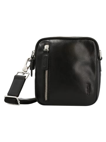 PICARD Buddy Mini Bag Umhängetasche Leder 16 cm in schwarz