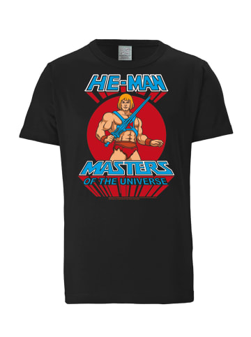 Logoshirt T-Shirt MOTU - He-Man in schwarz