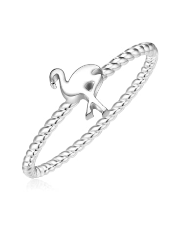 Glanzstücke München Ring Flamingo Sterling Silber in silber