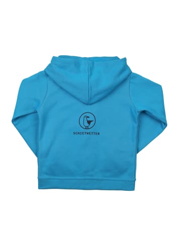 SCHIETWETTER Kinder Kapuzenjacke "Anouk", Sweatjacke in azuro-navy