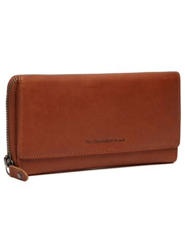 The Chesterfield Brand Shanghai Geldbörse RFID Schutz Leder 19 cm in cognac