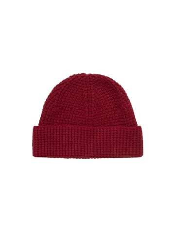 Marc O'Polo DENIM Mütze in Deep Burgundy