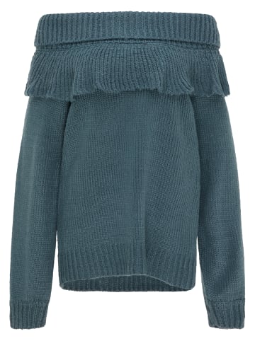 usha FESTIVAL Strickpullover in Petrol