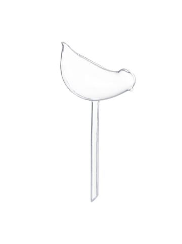 relaxdays 8x Bewässerungskugeln "Vogel" in Transparent