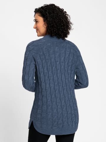 WITT WEIDEN Longstrickjacke in rauchblau