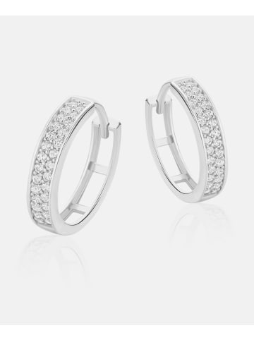 Diamant L'éternel Ohrringe aus 585 Weißgold