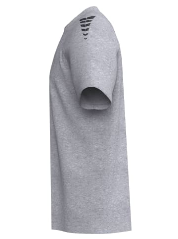 erima Kinder T-Shirt in grau melange/schwarz