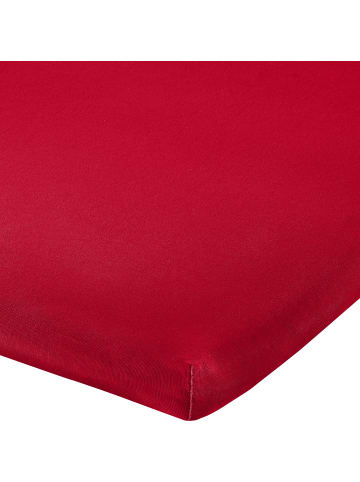 REDBEST Single-Jersey Topper-Spannbettlaken Denver in rot
