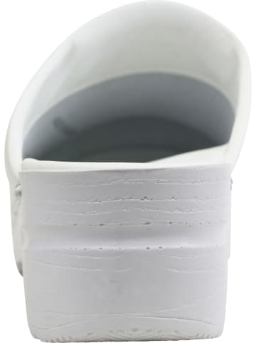 Sanita Comfortwear Clog "Original-Karl Pu Open" in Weiß