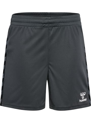 Hummel Shorts Hmlauthentic Pl Shorts Kids in ASPHALT