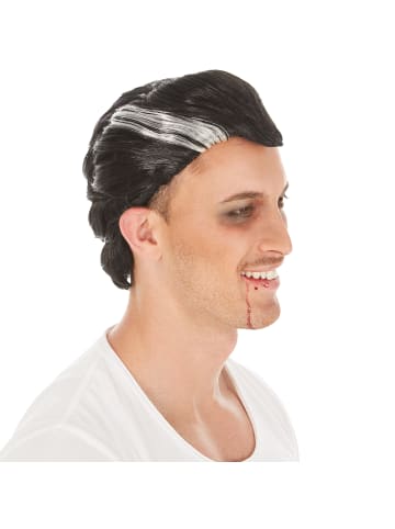 tectake Schwarze Haare, schwarz/grau