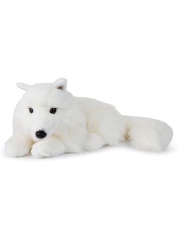 WWF Plüschtier - Polarfuchs (liegend, 25cm) in weiß