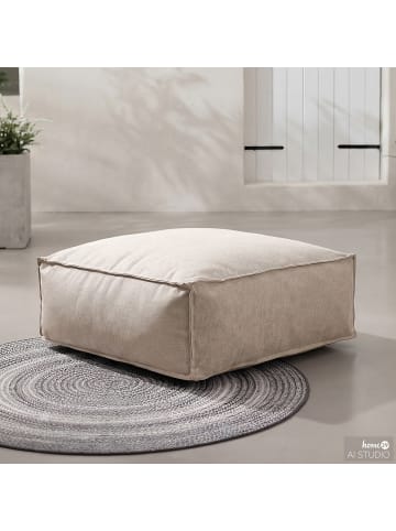 home24 Modul-Hockerelement Baya in Beige