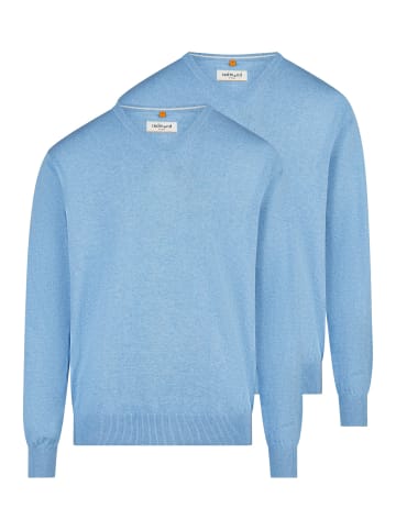 Redmond Pullover Basic in Hellblau