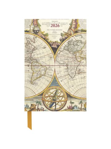 TeNeues Calendars & Stationery Kalender - teNeues - Antique Maps 2026 - Buchkalender 10x15 cm | Kompakter Woch