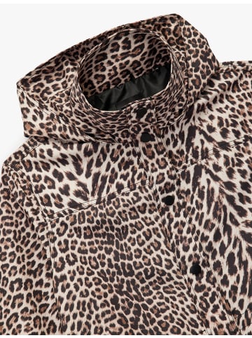 KOTON REGENMANTEL in Beige Gemustert